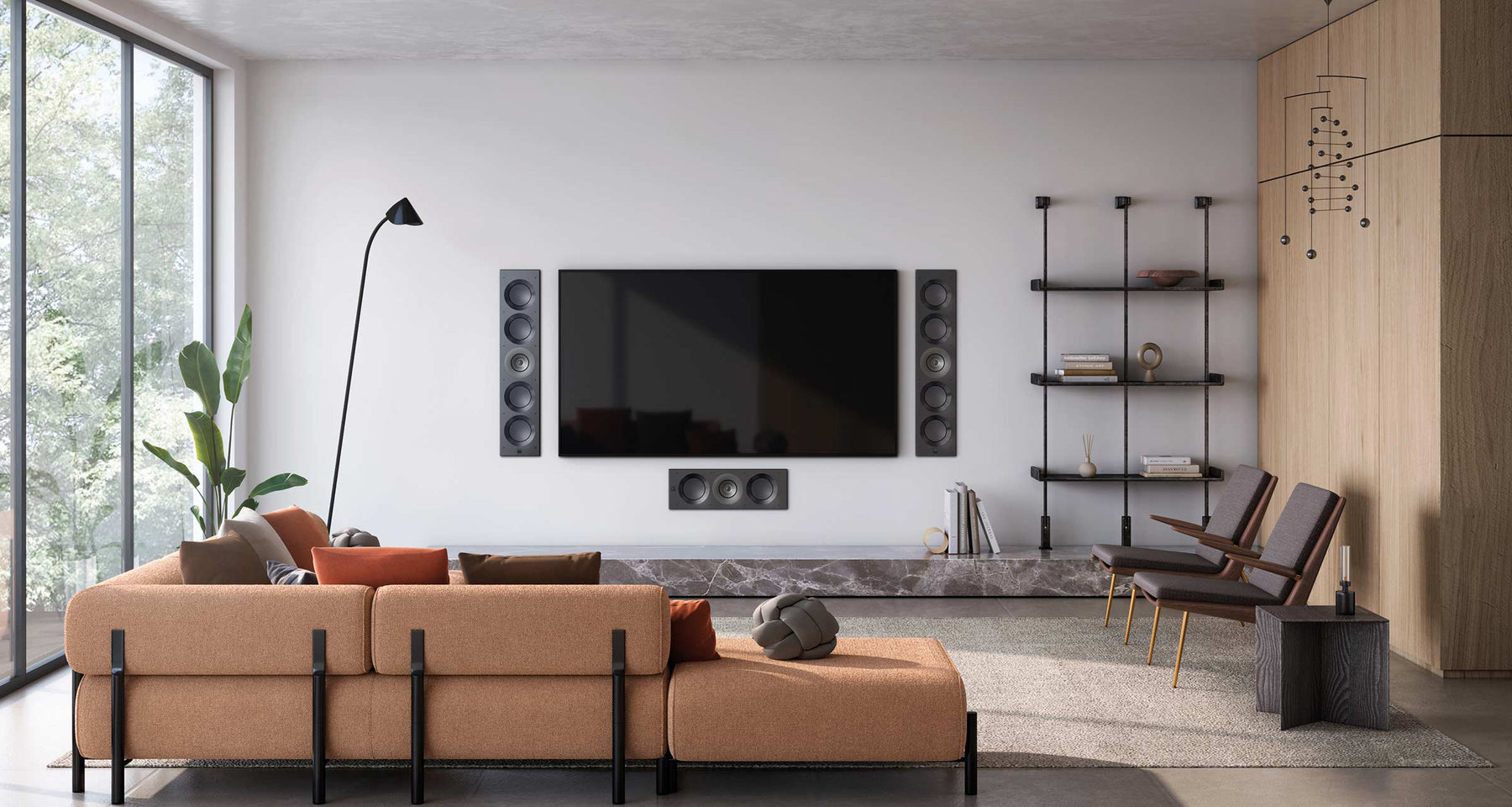 Unrivalled home cinematic experiences with KEF’s two new THX® Certified architectural speakers