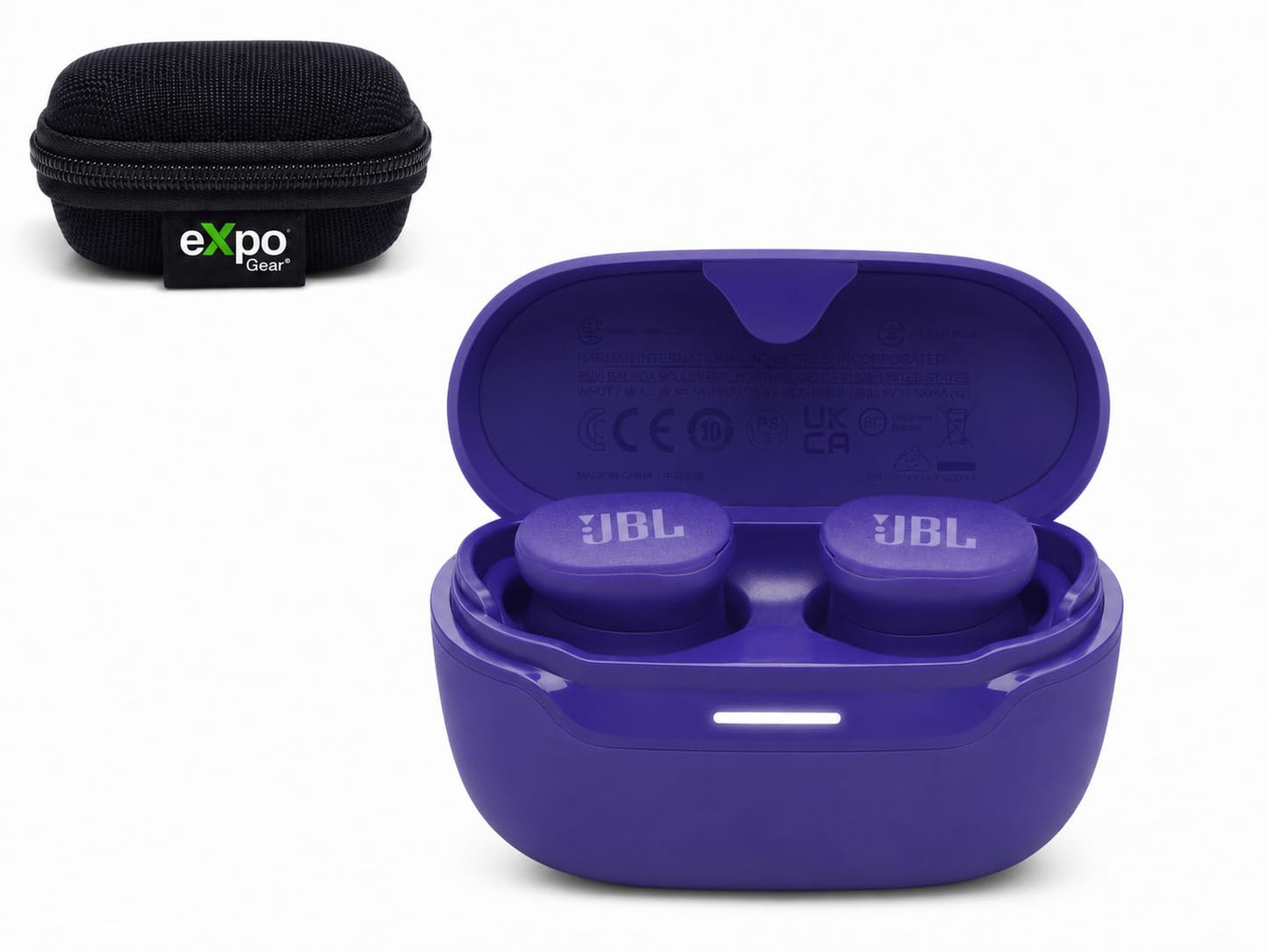 JBL Endurance Race 2 Sport Earbuds Bundle Purple