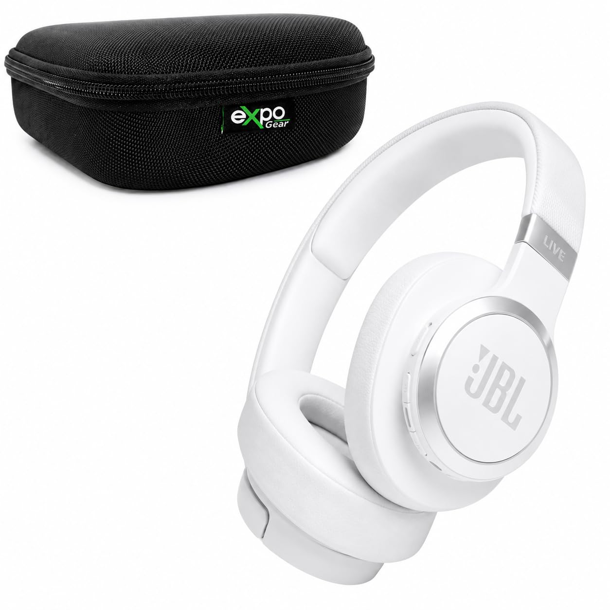 JBL Live 670NC Wireless Noise Cancelling Headphones Bundle