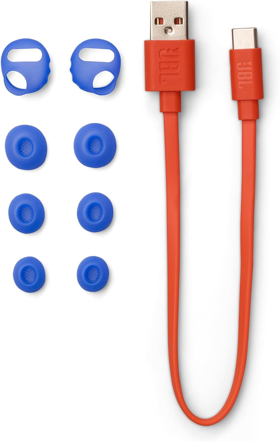 JBL Endurance Race 2 True Wireless Sports Earbuds with Hard Case Blue (Bundle)