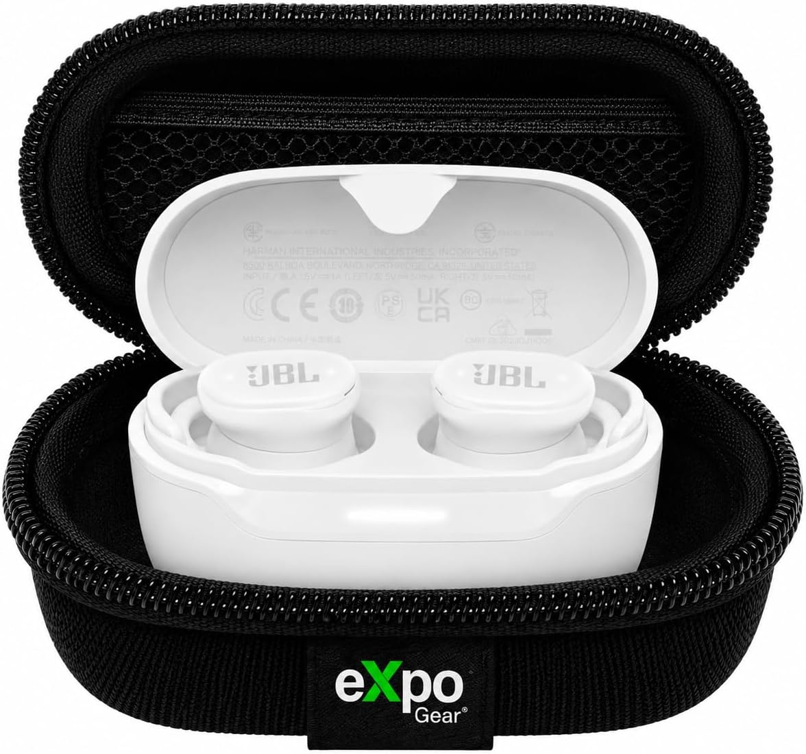 JBL Endurance Race 2 True Wireless Sports Earbuds with Hard Case White (Bundle)