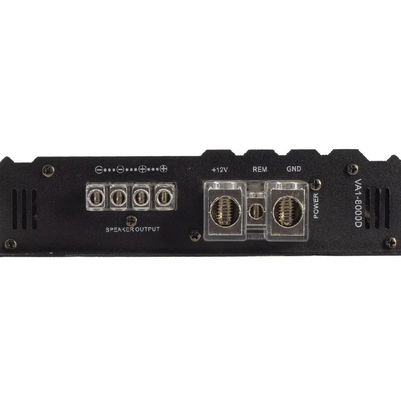 Power Acoustik VA1-8000D Vertigo Series 8,000-Watt Max Monoblock Class D Amp (Open Box)