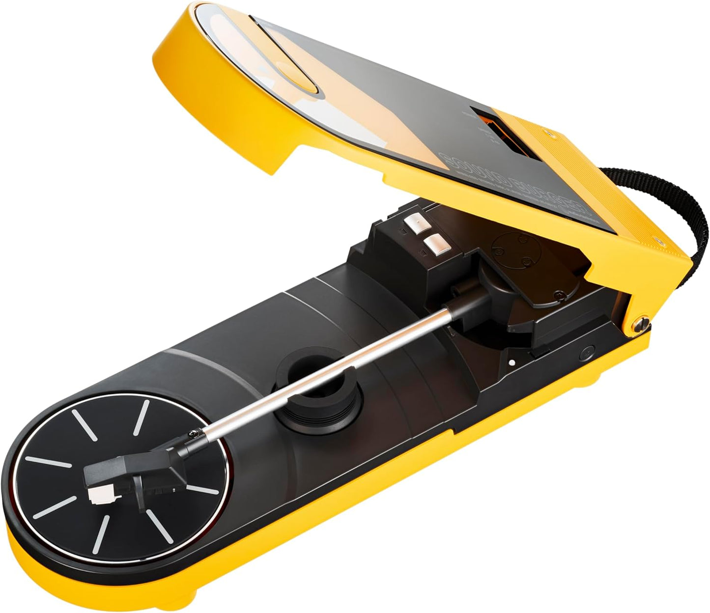 Audio Technica AT-SB727 Sound Burger Portable Turntable with Bluetooth (Yellow)
