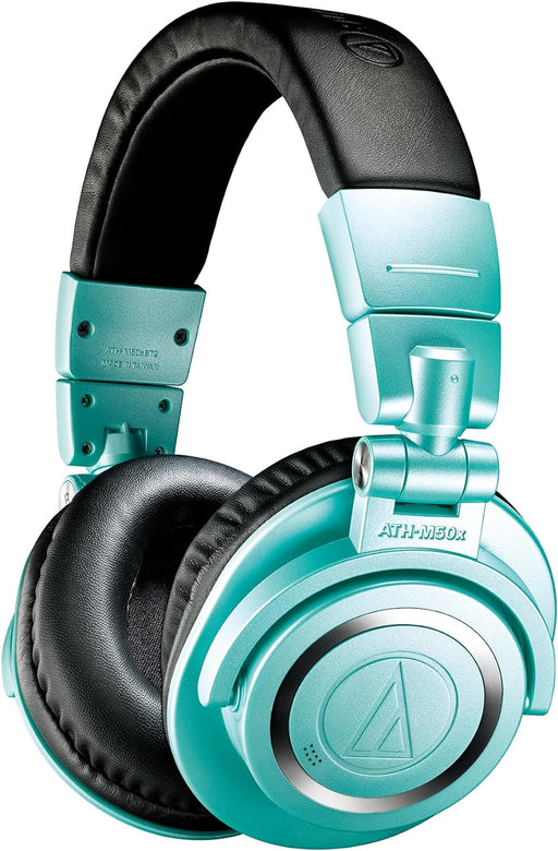 Audio-Technica ATH-M50XBT2 Wireless Over-Ear Headphones (Ice Blue)