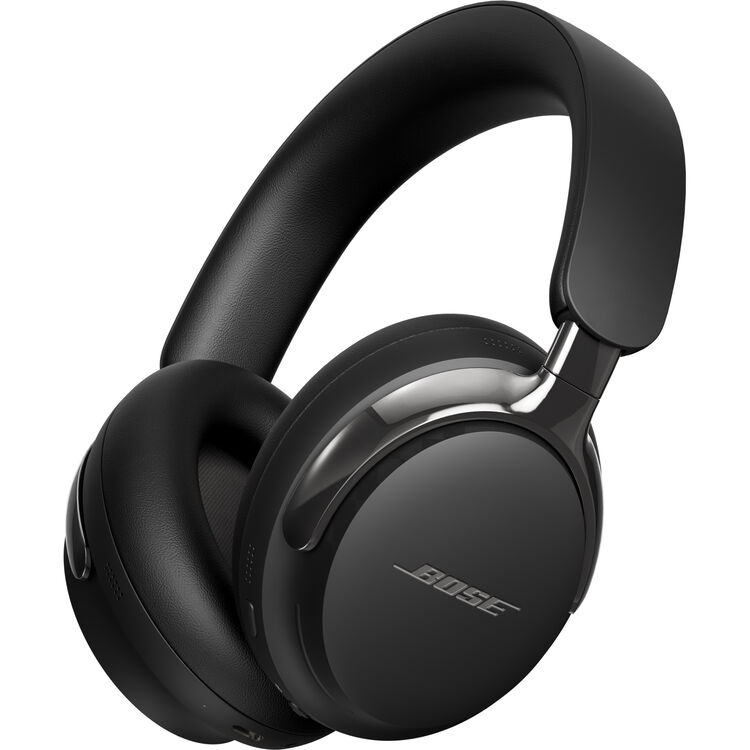 Bose QuietComfort Ultra Wireless Noise Canceling Over-Ear Headphones (Black, 2nd Gen)