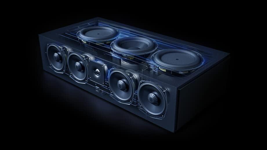 Definitive Technology Dymension DM30 Center Channel Speaker with Built-In 8" Powered Subwoofer