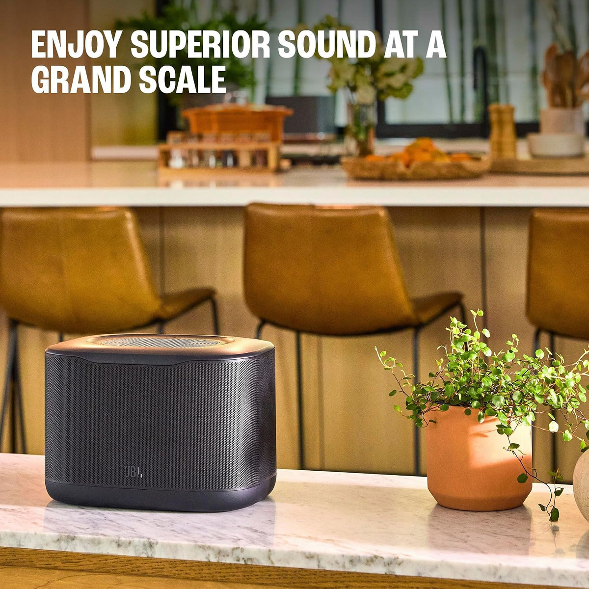 JBL Cove X1: 3D Room-Filling Wi-Fi Home Speaker with Access to Alexa+