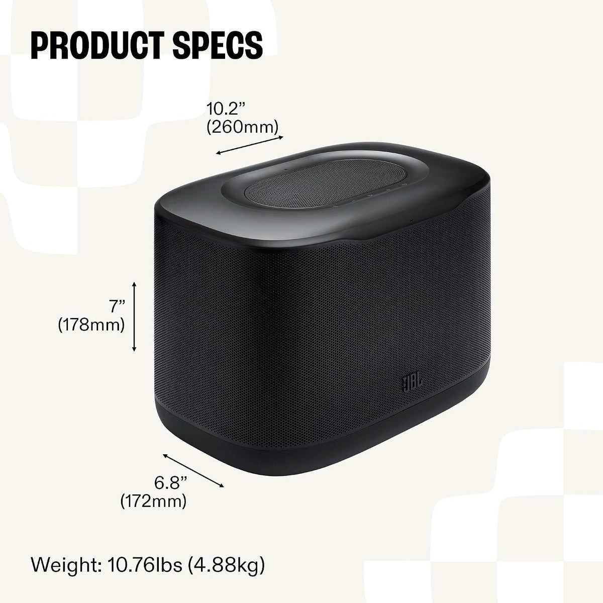 JBL Cove X1: 3D Room-Filling Wi-Fi Home Speaker with Access to Alexa+