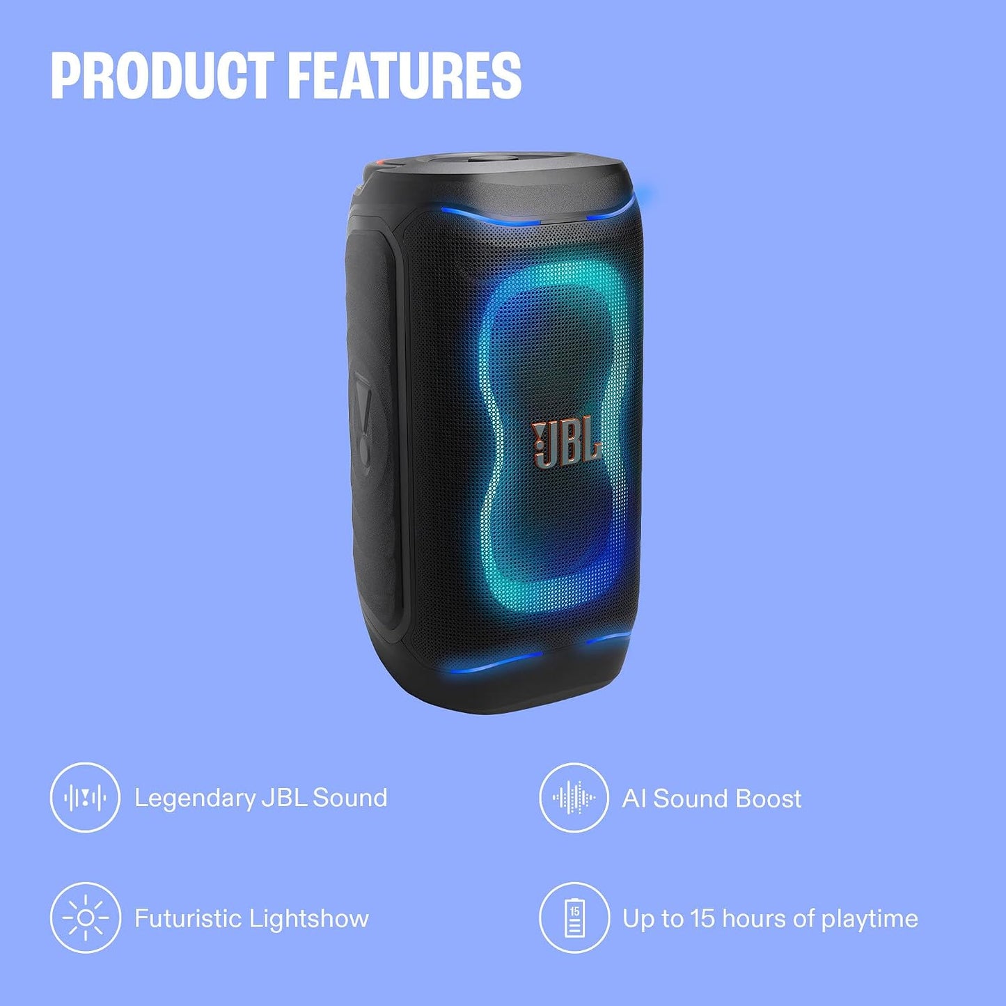 JBL PartyBox 130 Portable Wireless Speaker