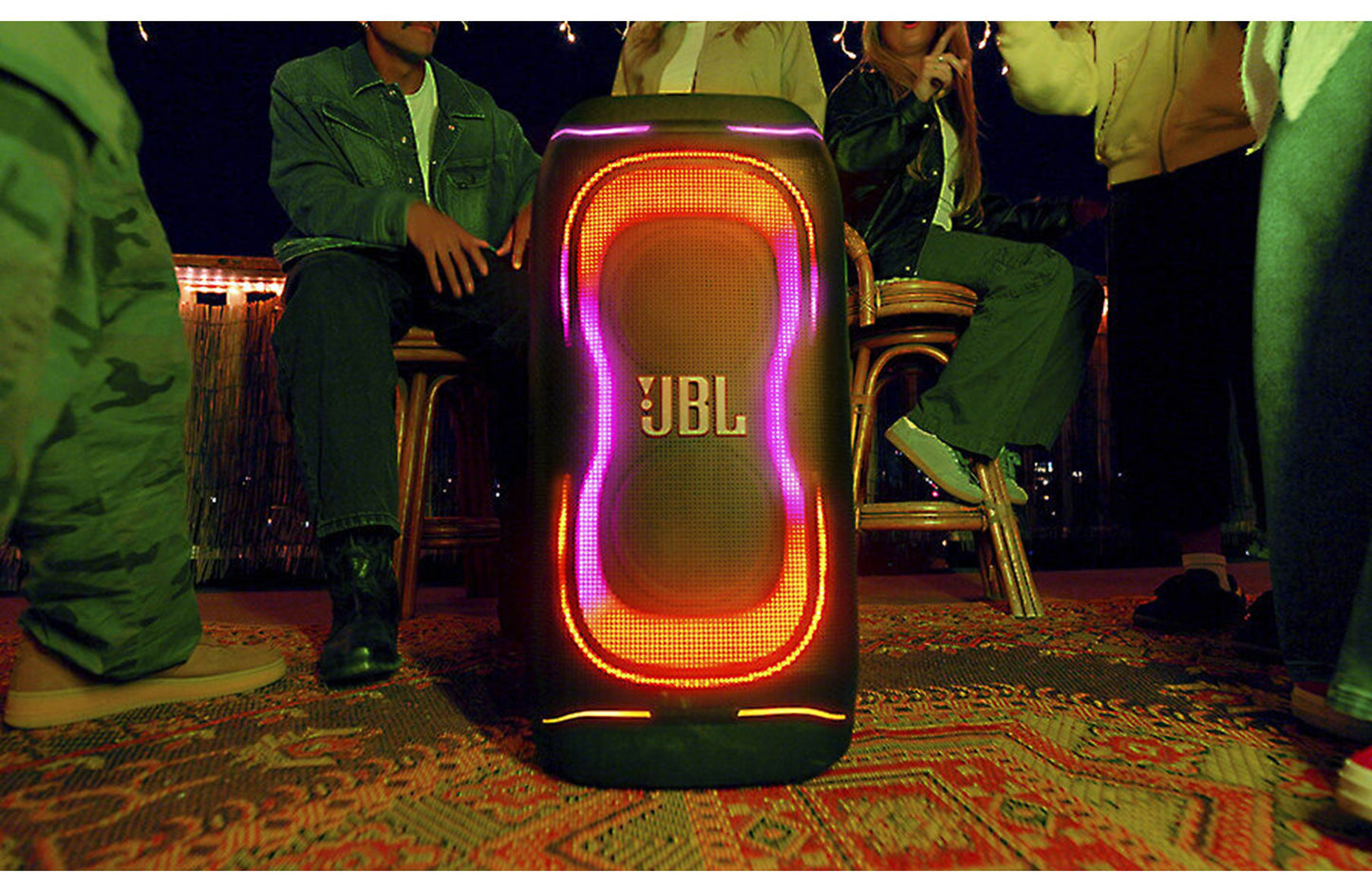 JBL PartyBox 330 Portable Bluetooth Speaker with Light Display