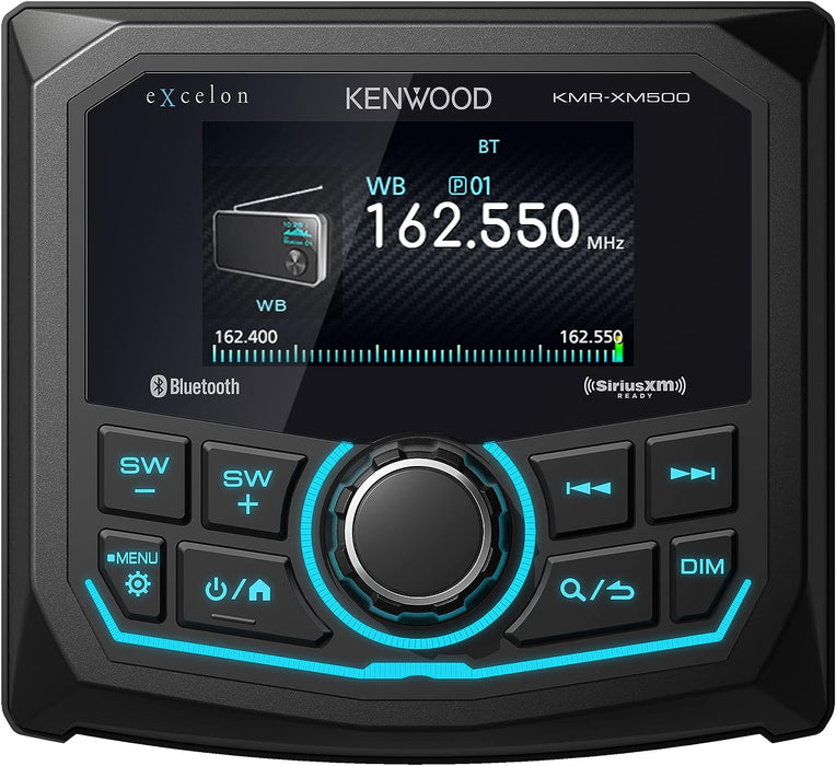 Kenwood Excelon KMR-XM500 Marine Digital Media Receiver (does not play CDs)