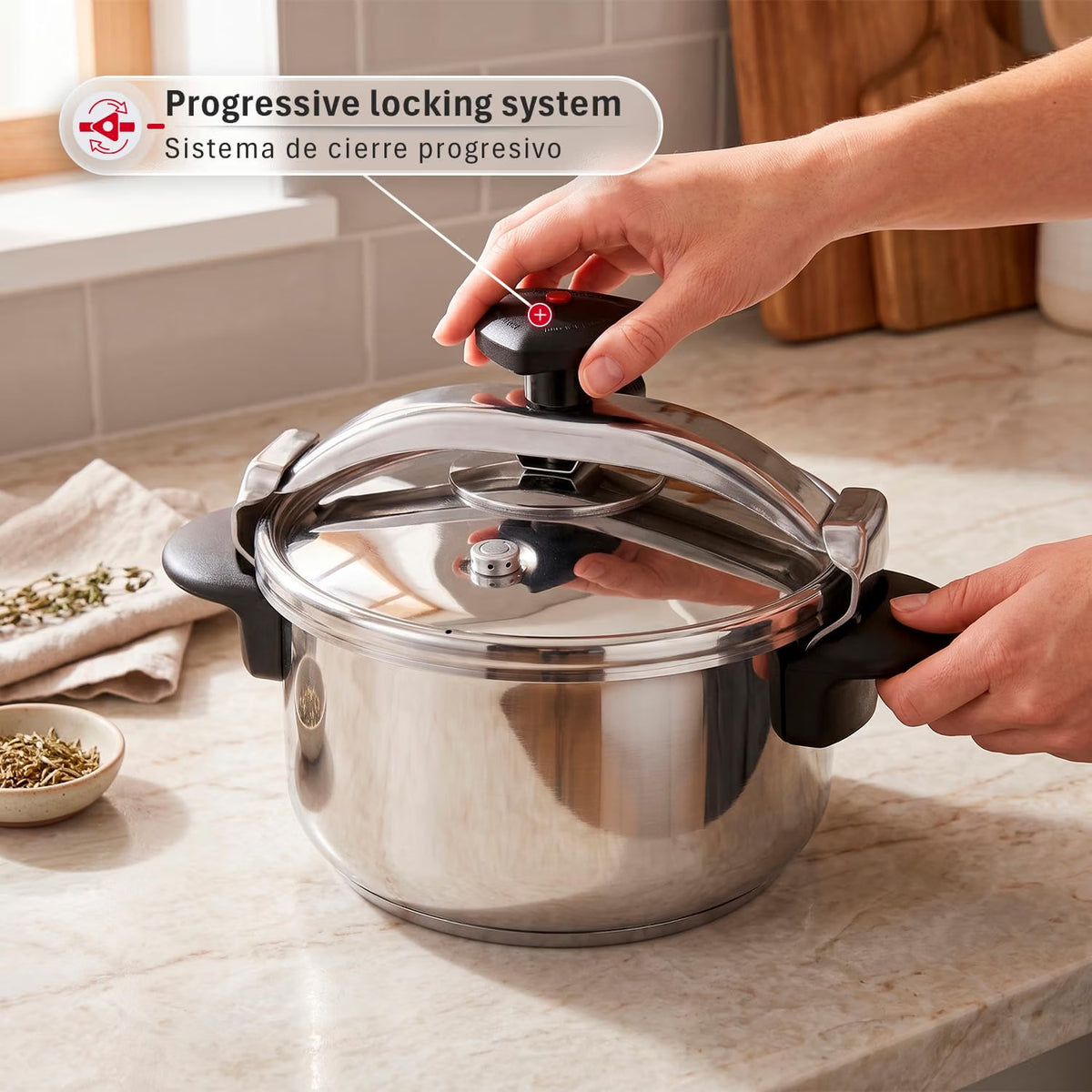 Magefesa Star 4.2-Quart Stainless Steel Pressure Cooker