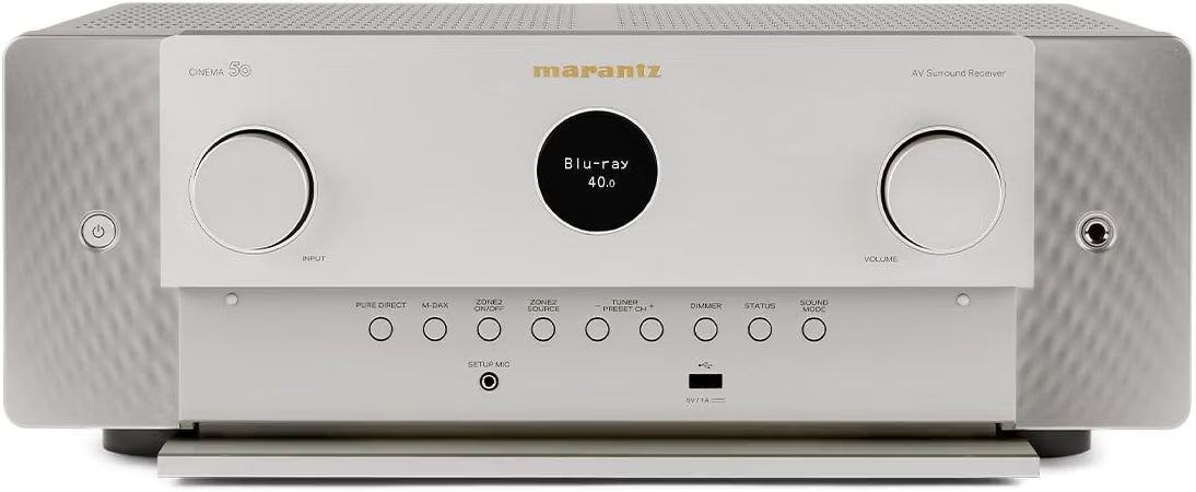 Marantz Cinema 50 9.4 Channel Home Theater Receiver Silver/Gold (Open Box)