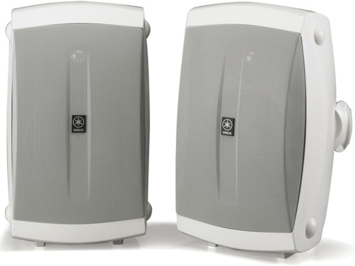 Yamaha NS-AW350 All-Weather Indoor/Outdoor Speakers Pair (White)