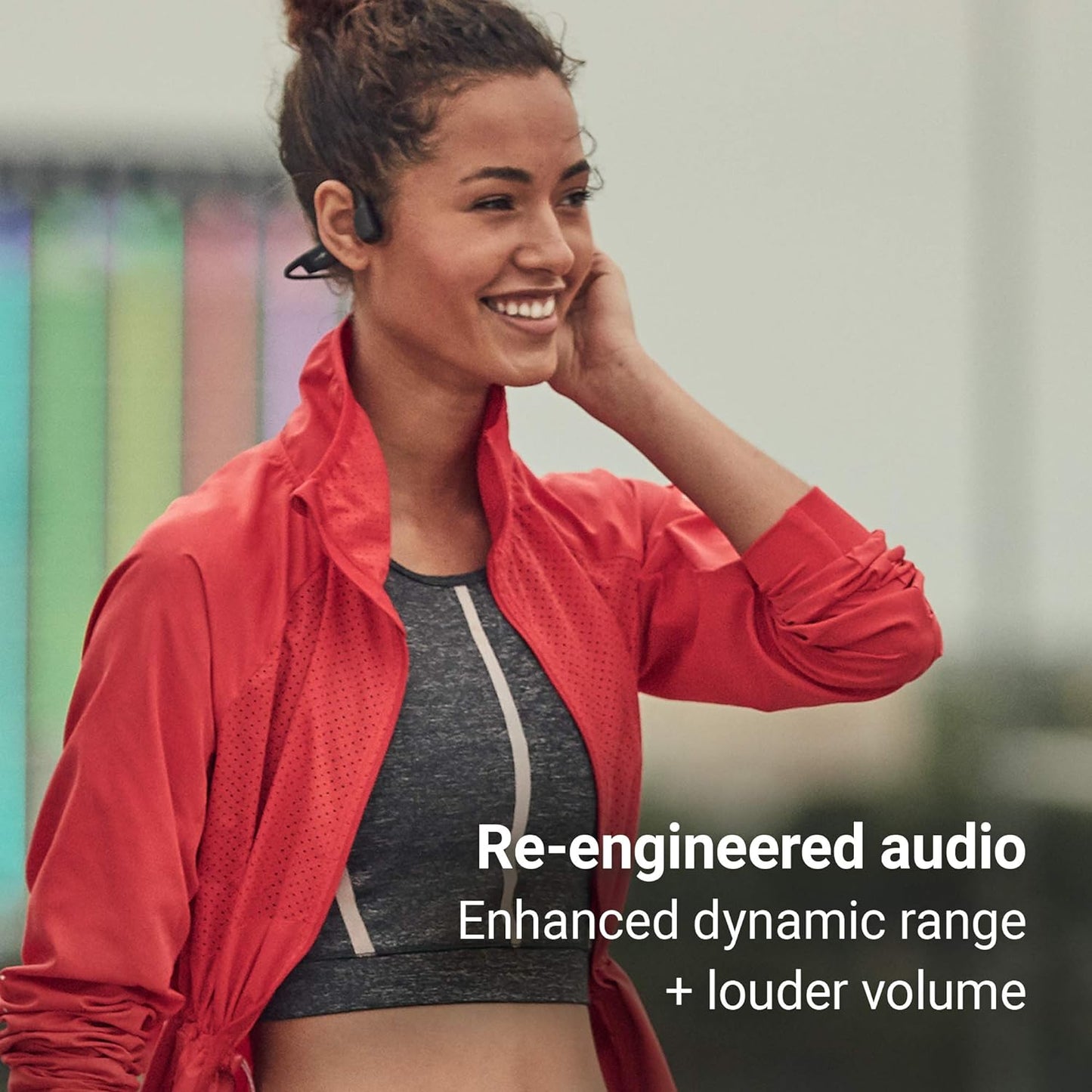 Aftershokz Aeropex Open - Ear Bluetooth Bone Conduction Sport Headphones Sweat Resistant Wireless Earphones - electronicsexpo.com - Headphones