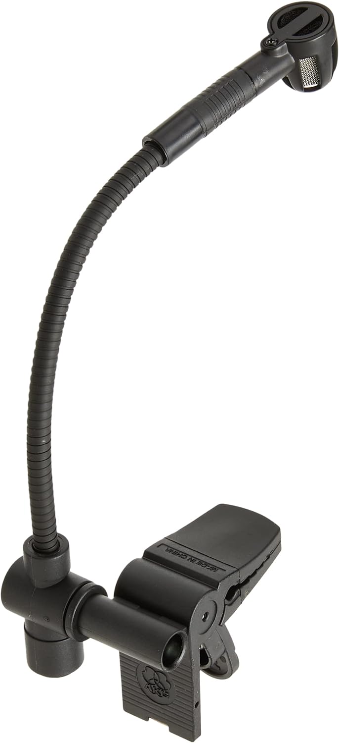 AKG Pro Audio C519 ML Professional Miniature Clip - On Condenser Microphone with Mini XLR to Mini XLR Cable and A400 Adapter Plate - electronicsexpo.com - Microphones