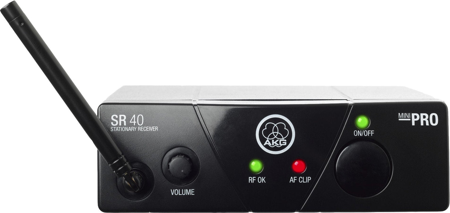 AKG Pro Audio WMS40MINI Vocal Set Band US25B Wireless Microphone System - electronicsexpo.com - Microphones