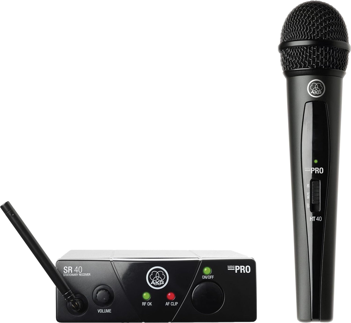 AKG Pro Audio WMS40MINI Vocal Set Band US25D Wireless Microphone System - electronicsexpo.com - Microphones