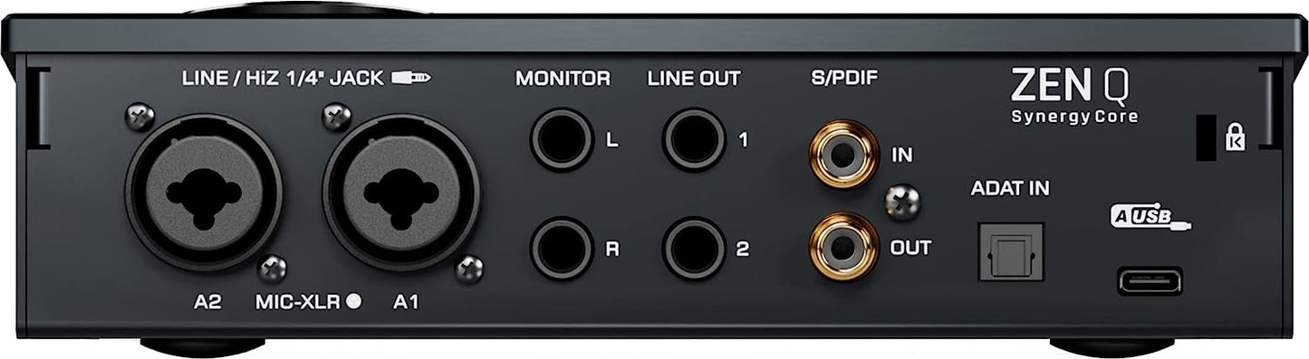 Antelope Audio Zen Q Synergy Core 14x10 Bus - Powered USB - C Audio Interface with Onboard Real - Time Effects - electronicsexpo.com - Audio Interfaces
