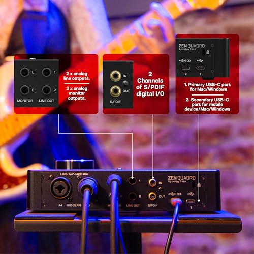 Antelope Audio Zen Quadro USB - C Podcast & Recording Interface - electronicsexpo.com - Audio Interfaces