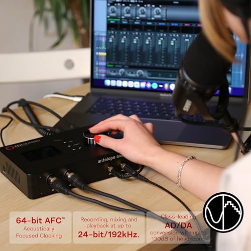 Antelope Audio Zen Quadro USB - C Podcast & Recording Interface - electronicsexpo.com - Audio Interfaces