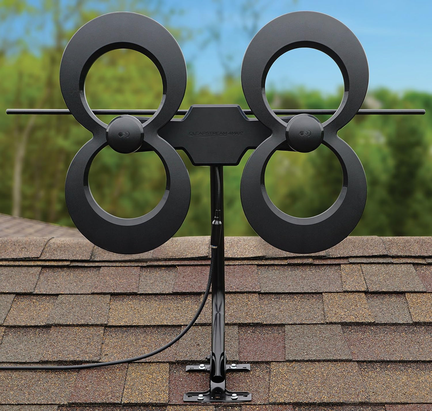 Antennas Direct ClearStream 4MAX UHF VHF Indoor Outdoor TV Antenna - electronicsexpo.com - Antennas