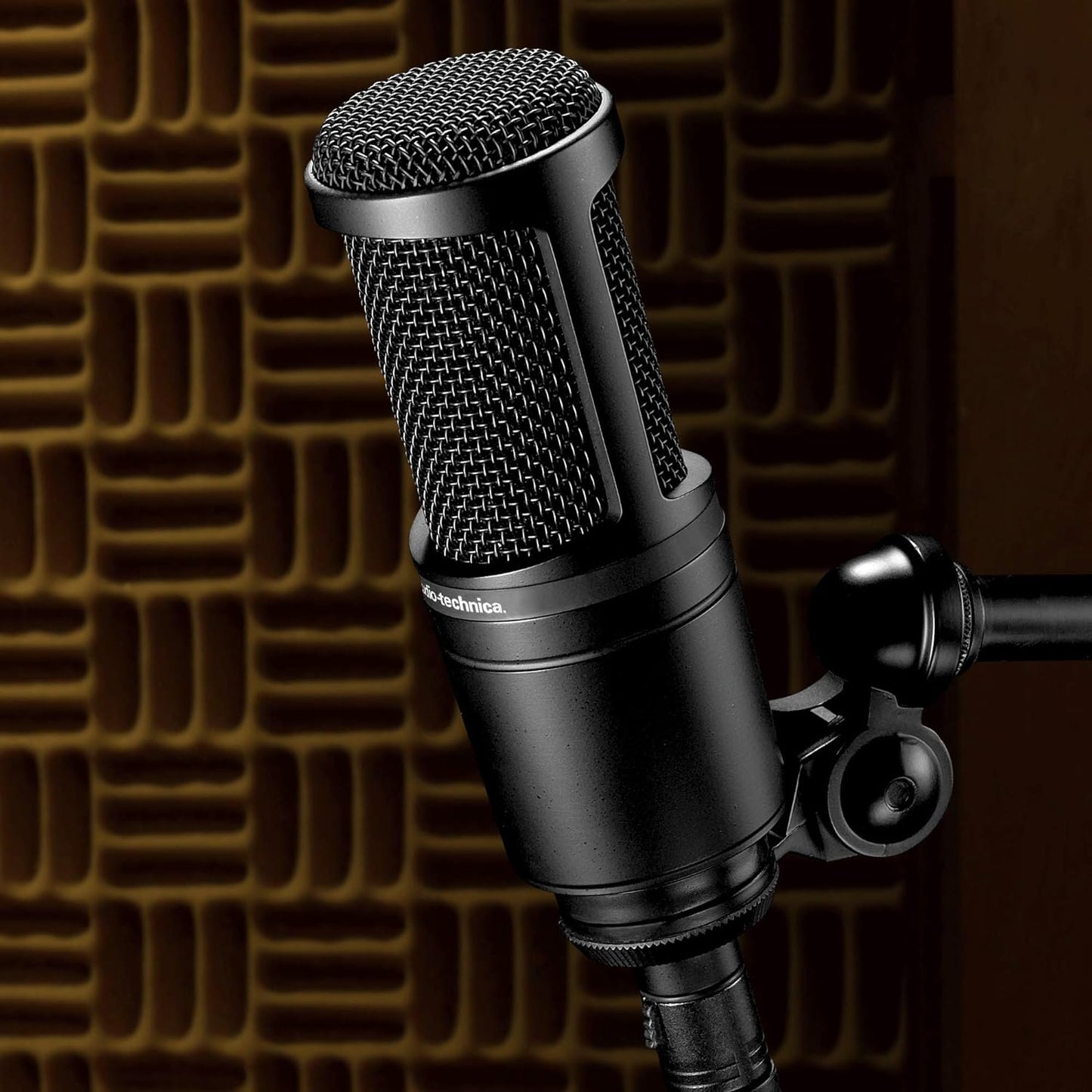 Audio - Technica AT2020 Large - Diaphragm Cardioid Condenser Microphone - electronicsexpo.com - Microphones