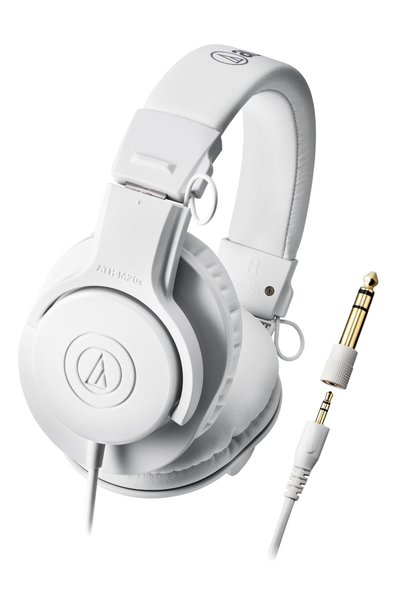 Audio - Technica ATH - M20x Headphones (White) - electronicsexpo.com - Headphones