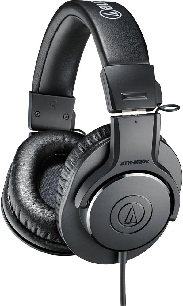 Audio - Technica ATH - M20X Professional Studio Monitor Headphones - electronicsexpo.com - Pro Headphones