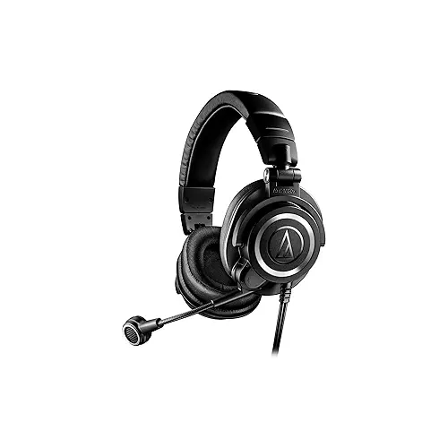 Audio - Technica ATH - M50xSTS - USB StreamSet Streaming Headset (Black) - electronicsexpo.com - Headphones