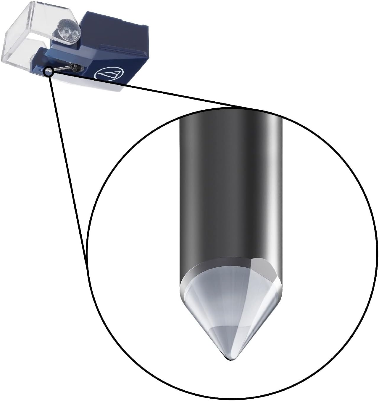 Audio - Technica VMN20EB Replacement Turntable Stylus (Purple) - electronicsexpo.com - Cartridges