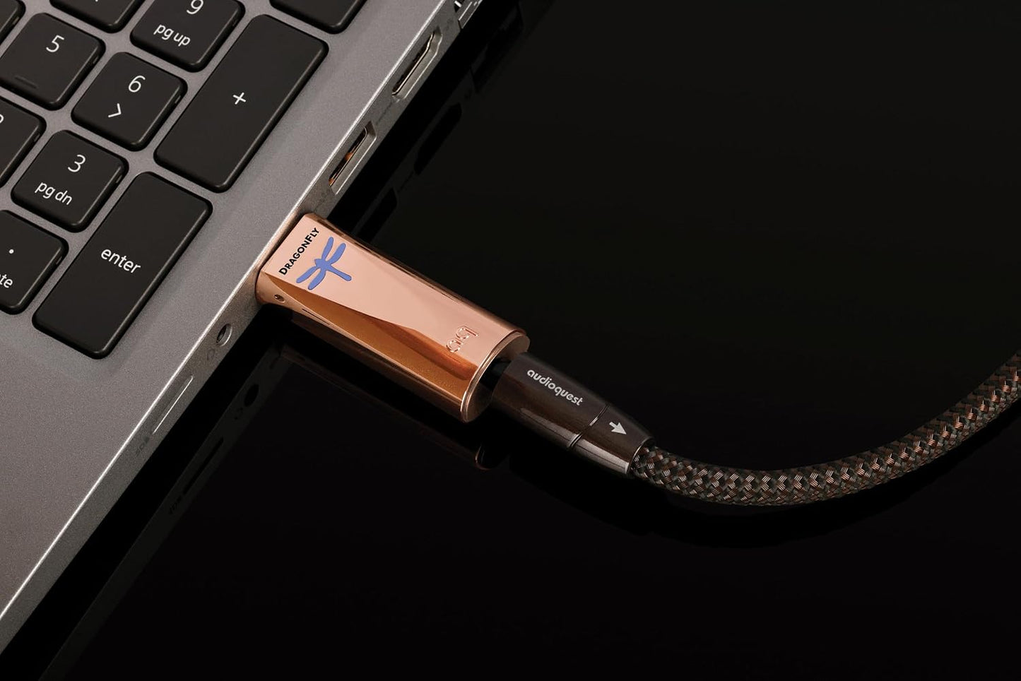 AudioQuest Dragonfly Copper USB Digital-to-Analog Converter - electronicsexpo.com-HDMI Wires / Interconnects