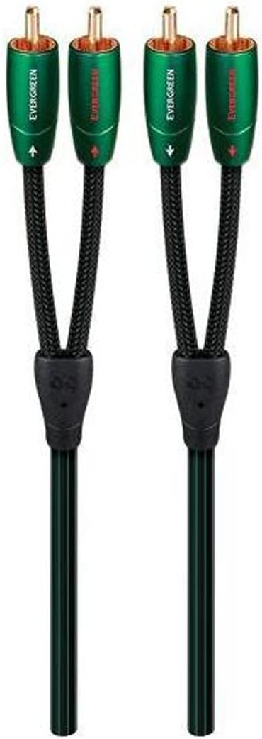 AudioQuest Evergreen 1m 3.28ft RCA to RCA 1m 3'4" - electronicsexpo.com - HDMI Wires / Interconnects