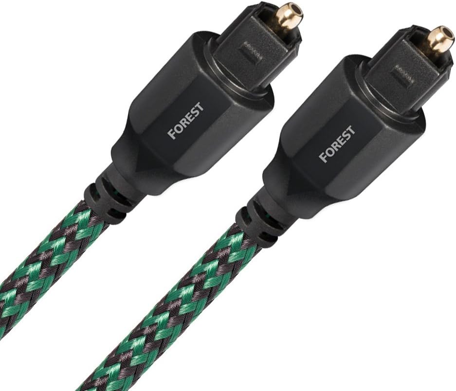 AudioQuest Forest OptiLink 1.5m - 4.92ft Optical Audio Cable (Green) - electronicsexpo.com - HDMI Wires / Interconnects