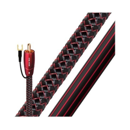 AudioQuest Irish Red RCA Low - Frequency Subwoofer Audio Interconnect - electronicsexpo.com - Subwoofer Cables