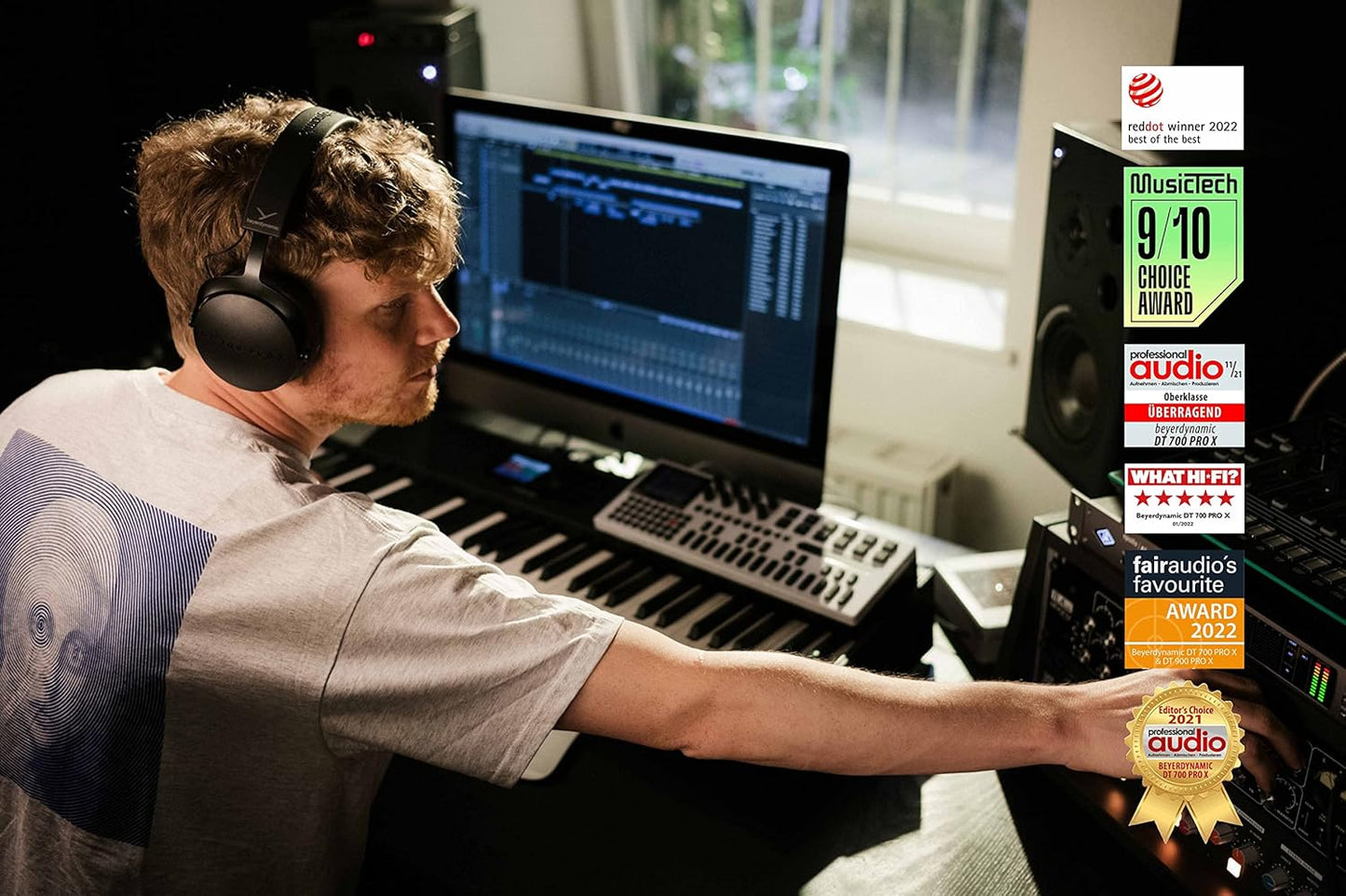 Beyerdynamic DT 700 PRO X Closed - Back Studio Headphones - electronicsexpo.com - Headphones