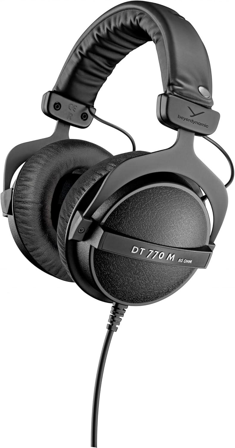 Beyerdynamic DT 770 M 80 ohm Closed - Back Isolating Monitor Headphones - electronicsexpo.com - Headphones