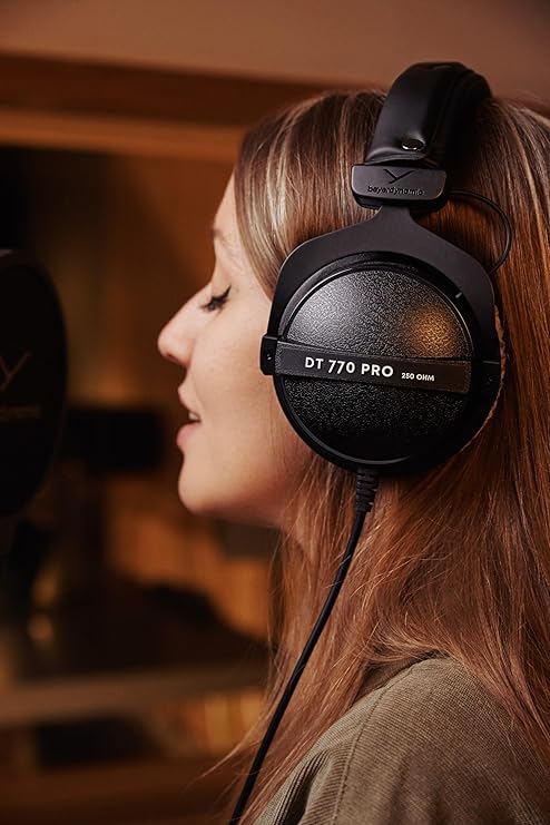 Beyerdynamic DT 770 PRO 250 Ohm Over - Ear Studio Headphones - electronicsexpo.com - Headphones