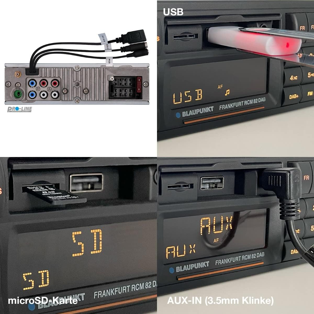 Blaupunkt Frankfurt RCM 82 DAB Vintage Car Radio DAB Bluetooth - electronicsexpo.com - Car Stereo Receivers