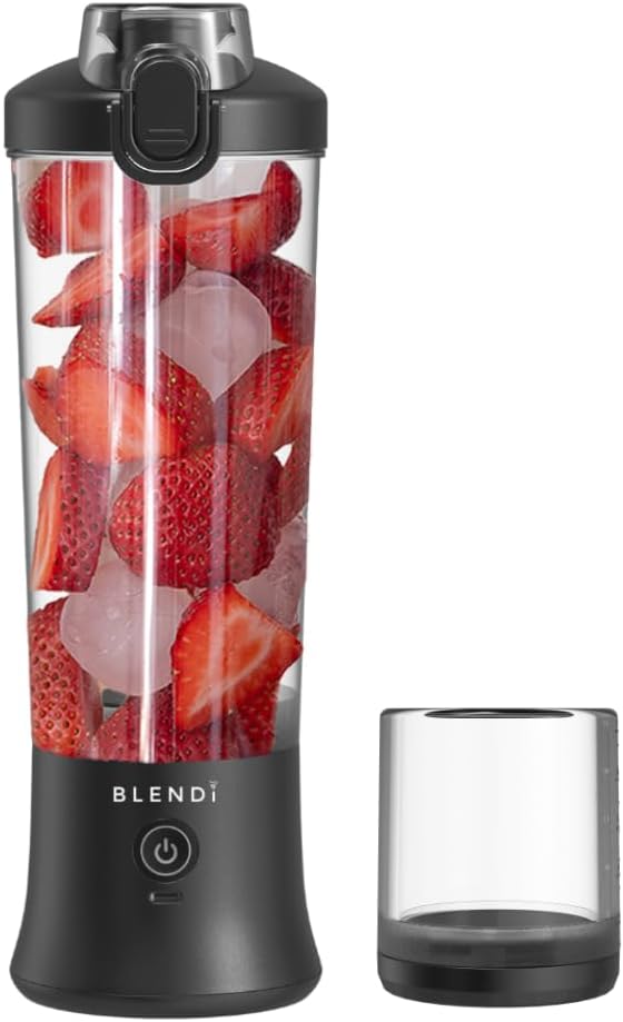 BLENDi X Large 24oz BPA - Free USB Rechargeable Personal Travel Blender (24oz, Black) - electronicsexpo.com - Food Blenders