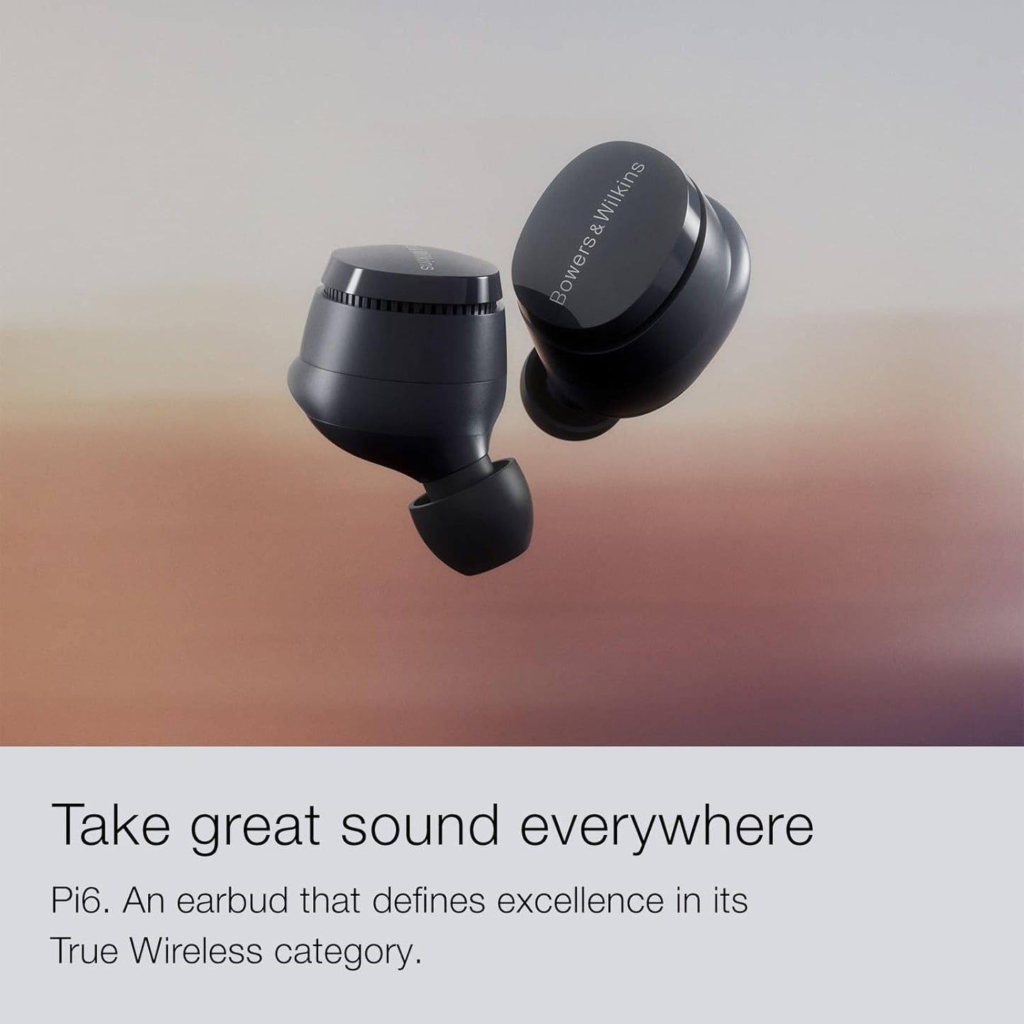 Bowers & Wilkins Pi6 True Wireless Earbuds with Active Noise Cancellation - electronicsexpo.com - Headphones