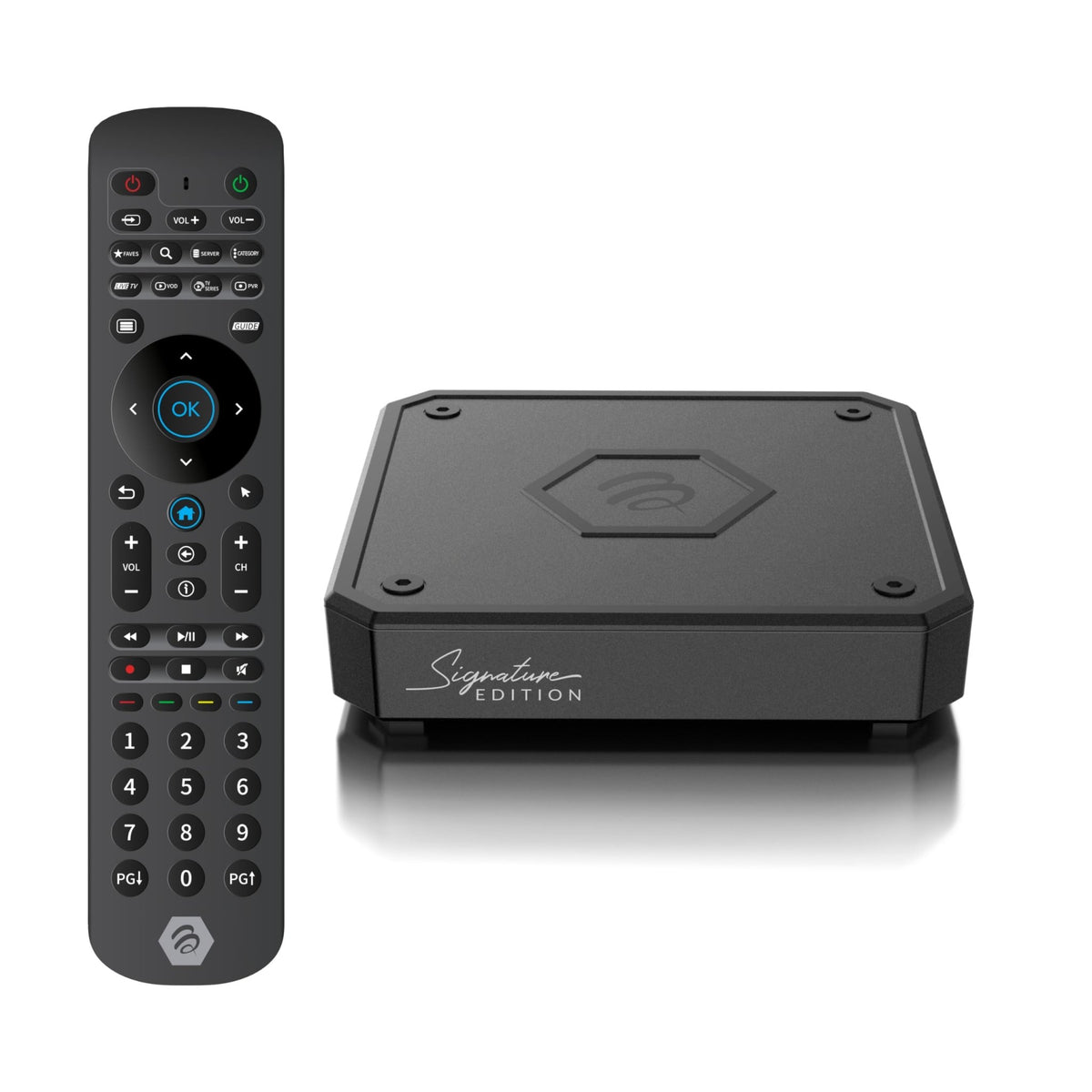 BuzzTV E5 SE Signature Edition 4k Media Device with 4GB RAM, 64GB Storage, IR-200 Remote, Dual Band WiFi, Android 11 - electronicsexpo.com-TV Accessories