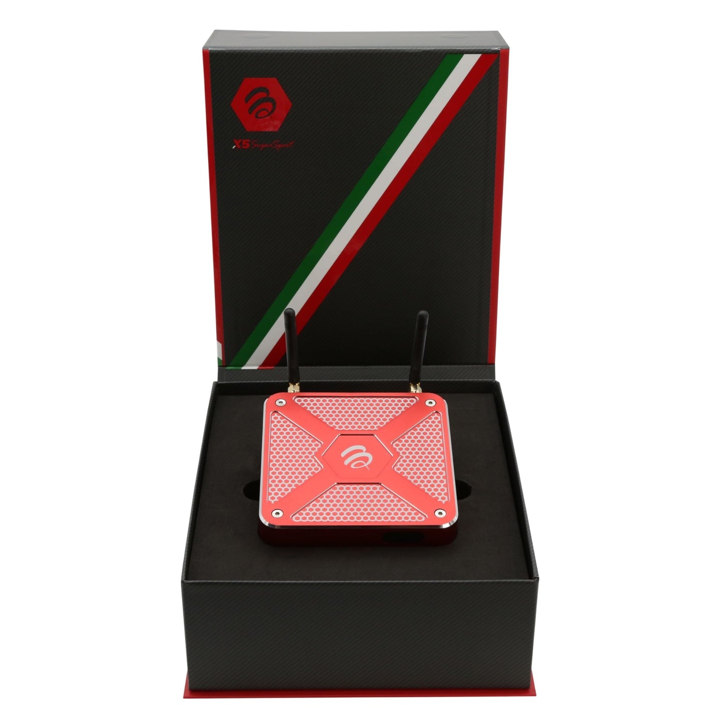 BuzzTV X5 SS Android 13 TV Box, 4GB DDR4 RAM, 128GB Storage, Voice - Controlled Remote, Wireless AX, USB - C, Global Power Adapters - electronicsexpo.com - Streaming Players