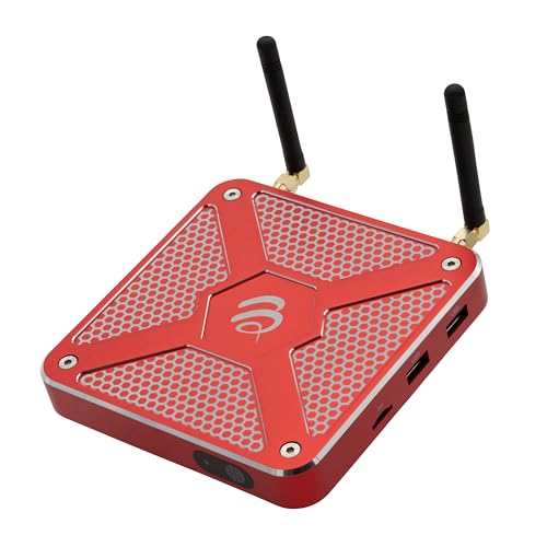 BuzzTV X5 SS Android 13 TV Box, 4GB DDR4 RAM, 128GB Storage, Voice - Controlled Remote, Wireless AX, USB - C, Global Power Adapters - electronicsexpo.com - Streaming Players