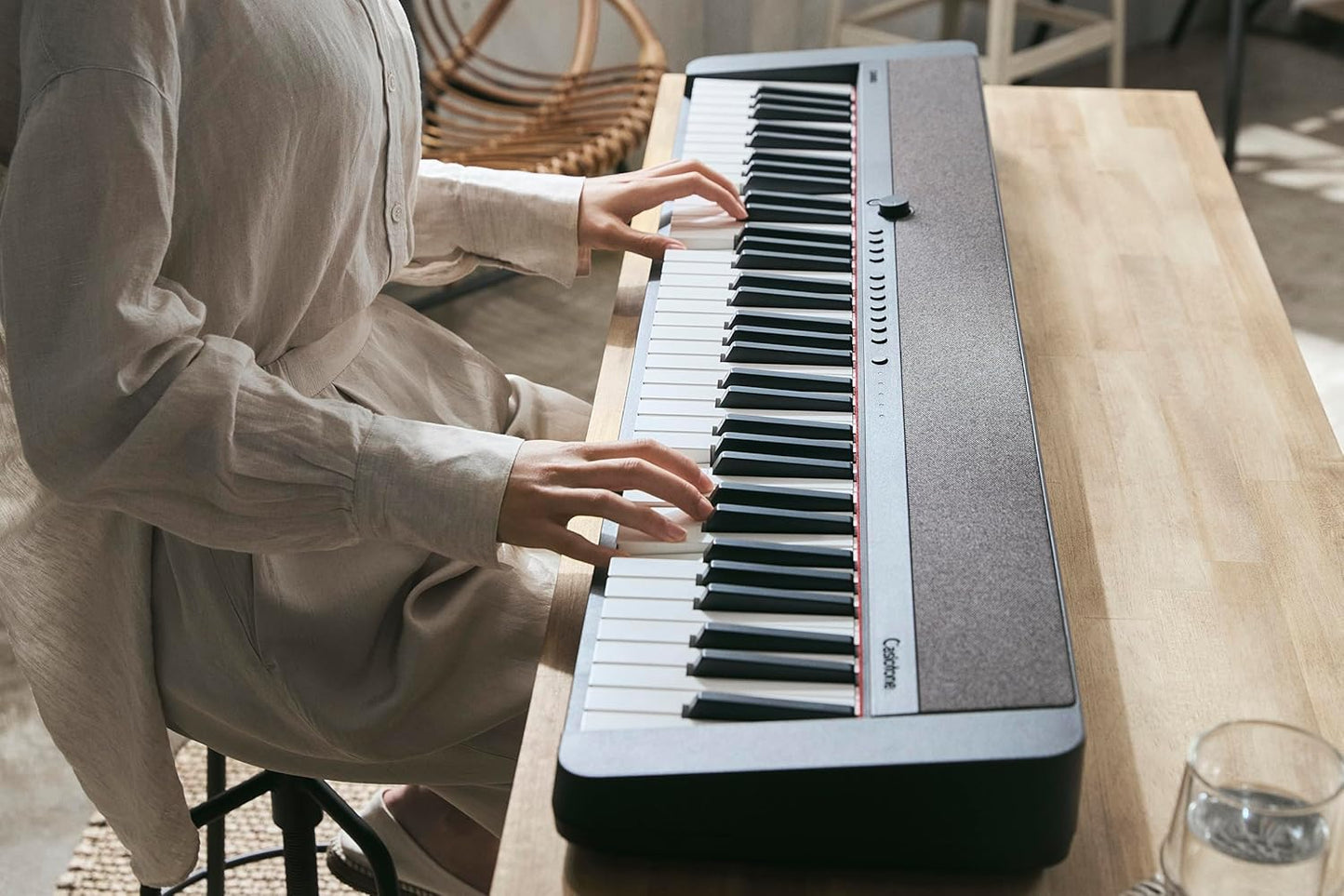 Casio CT - S1 - 76 76 - Key Touch - Sensitive Portable Keyboard (Black) - electronicsexpo.com - Portable Keyboards