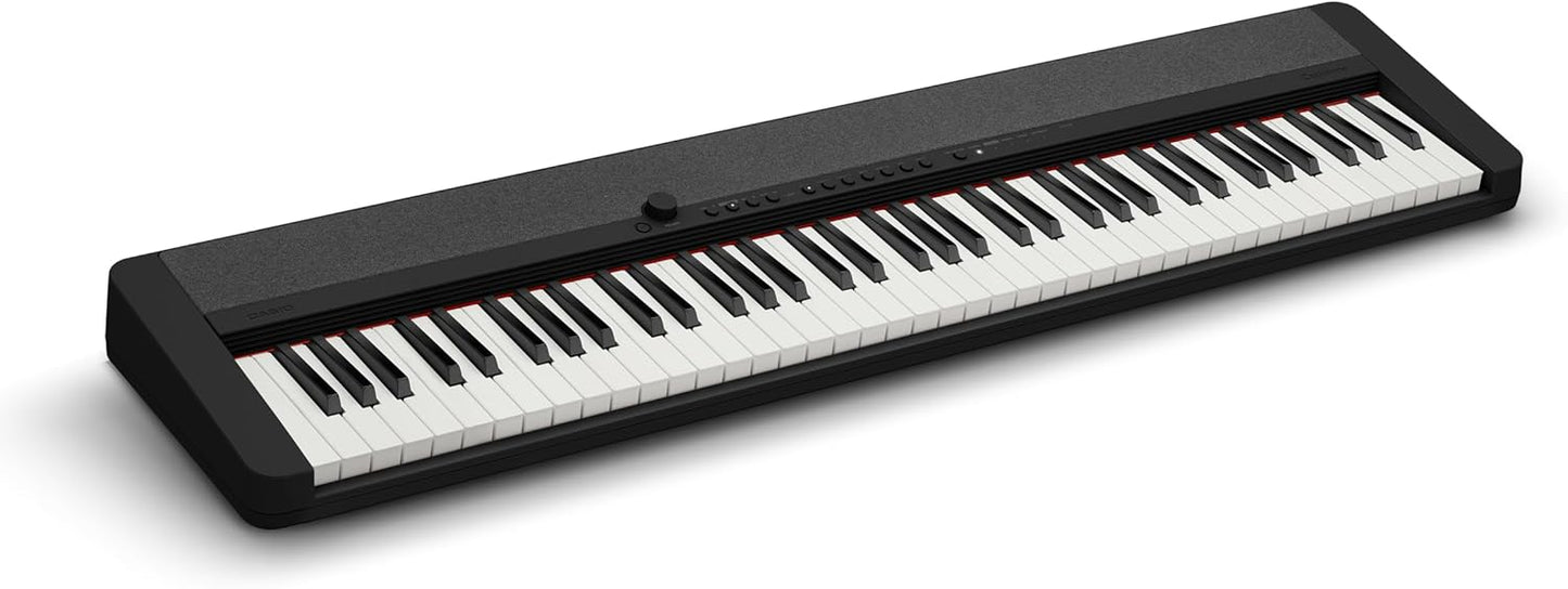 Casio CT - S1 - 76 76 - Key Touch - Sensitive Portable Keyboard (Black) - electronicsexpo.com - Portable Keyboards