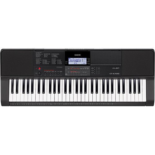 Casio CT - X700 61 - Key Touch - Sensitive Portable Keyboard (Black) - electronicsexpo.com - Portable Keyboards