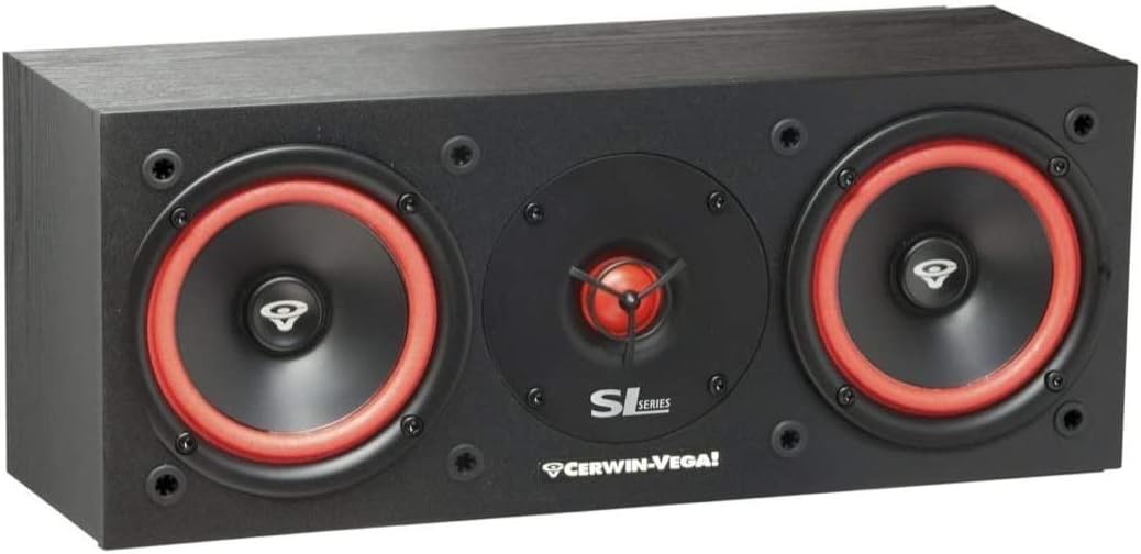 Cerwin - Vega SL - 25C Dual 5 1/4 Center Channel Speaker - electronicsexpo.com - Center Channel Speaker