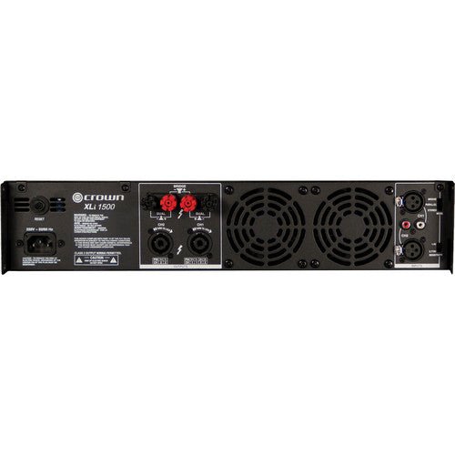 Crown Audio XLi 1500 2 - Channel Stereo Power Amplifier - electronicsexpo.com - Power Amplifiers