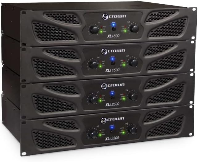 Crown XLi800 Two - Channel 300 - Watt Power Amplifier - electronicsexpo.com - Amplifiers / Pre - Amps